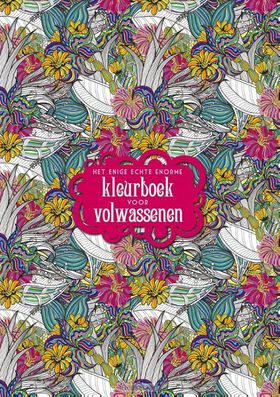enorme kleurboek voor volwassenen
